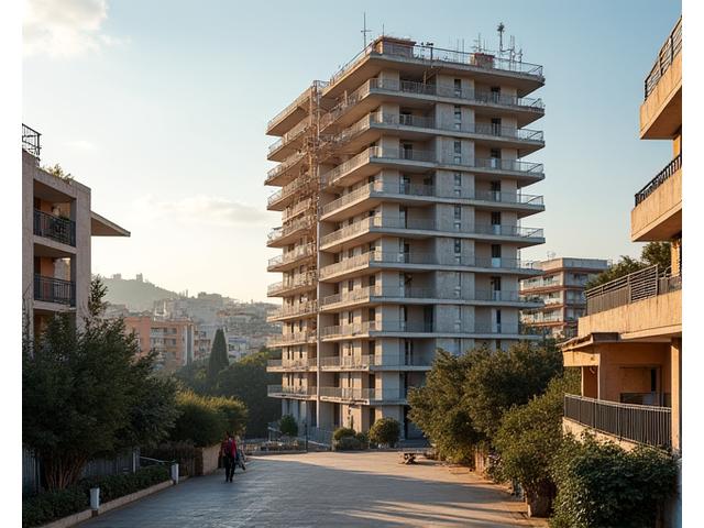 Vue d'un quartier du nord de Marseille en pleine rénovation urbaine, illustrant les enjeux sociaux.